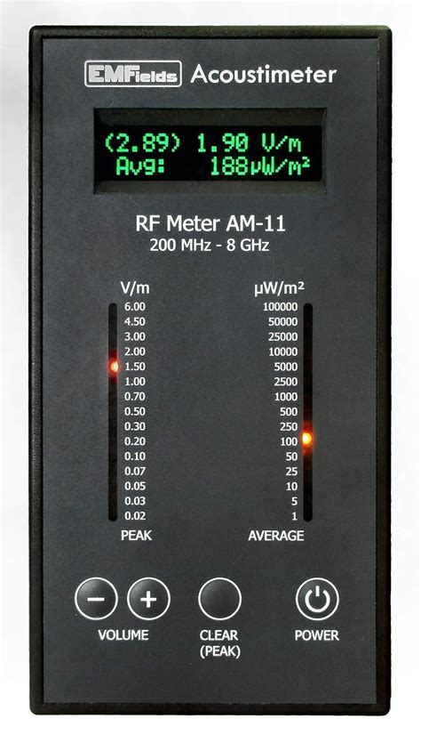 rf meter readings|rf meter model am 10.